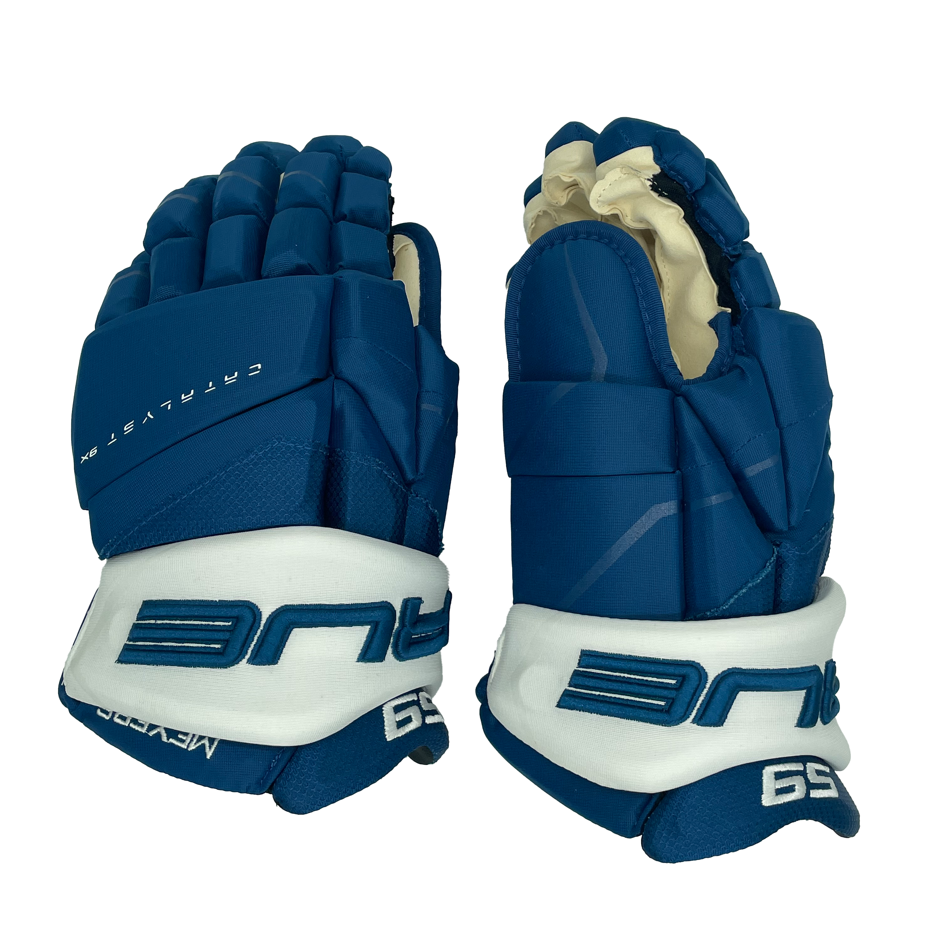 True Catalyst 9X - Gant NHL Pro Stock - Ben Meyers (Bleu/Blanc)